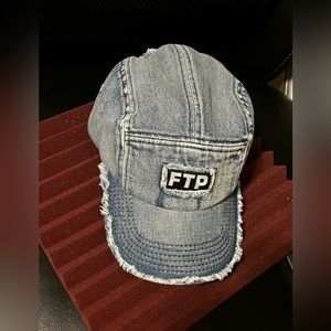 Frayed FTP Denim Hat